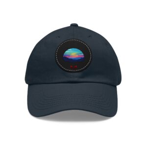 Sunset Hat with Leather Patch 001